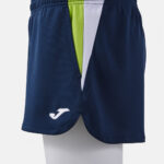 Pantaloni scurti tenis dama Joma Terra, Bleumarin / Verde Lime - imagine 5