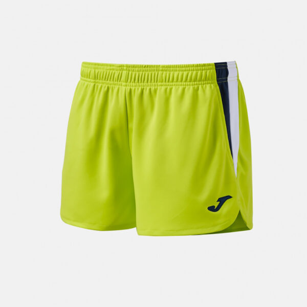 Pantaloni scurti tenis dama Joma Terra, Verde Lime / Bleumarin - imagine 2