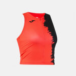 Top alergare Joma Picasho, Coral Fluo / Negru - imagine 2