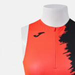 Top alergare Joma Picasho, Coral Fluo / Negru - imagine 4