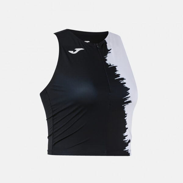 Top alergare Joma Picasho, Negru / Alb - imagine 2