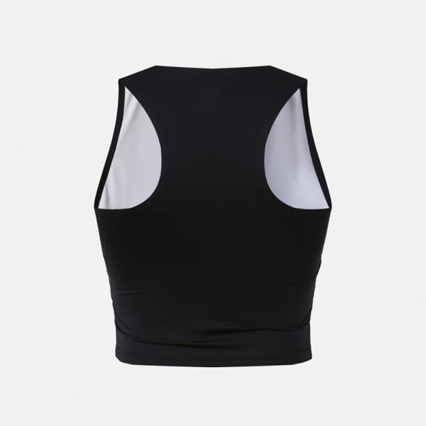 Top alergare Joma Picasho, Negru / Alb - imagine 3