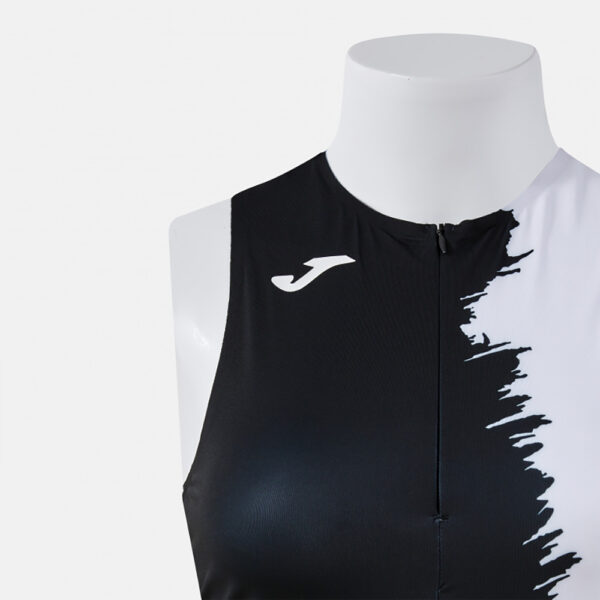 Top alergare Joma Picasho, Negru / Alb - imagine 4