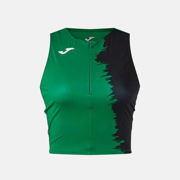 903123.451 Top alergare Joma Picasho, Verde / Negru - imagine 1