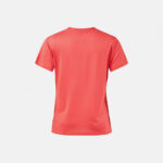 Tricou sport dama Joma Picasho, Coral Fluo / Negru - imagine 3