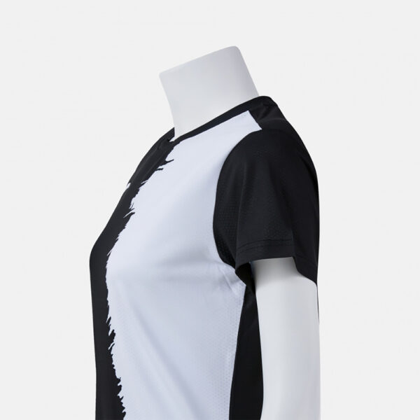 Tricou sport dama Joma Picasho, Negru / Alb - imagine 5