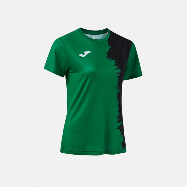 Tricou sport dama Joma Picasho, Verde / Negru - imagine 2