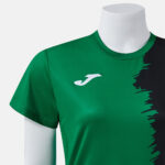 Tricou sport dama Joma Picasho, Verde / Negru - imagine 4