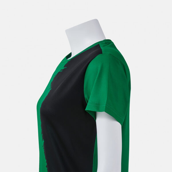 Tricou sport dama Joma Picasho, Verde / Negru - imagine 5