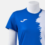 Tricou sport dama Joma Picasho, Albastru Royal / Alb - imagine 4
