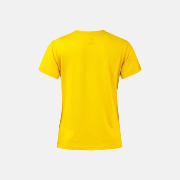 Tricou sport dama Joma Picasho, Galben / Negru - imagine 3