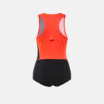 Set echipament atletism dama Joma Picasho, Coral Fluo / Negru - imagine 3