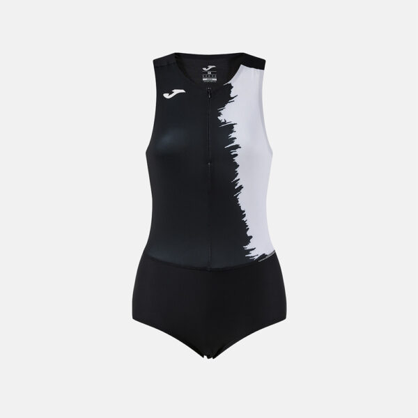 Set echipament atletism dama Joma Picasho, Negru / Alb - imagine 1