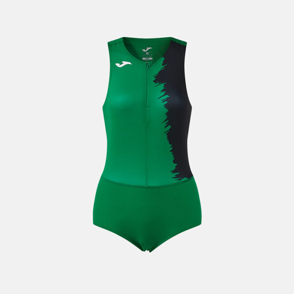 Set echipament atletism dama Joma Picasho, Verde / Negru - imagine 1