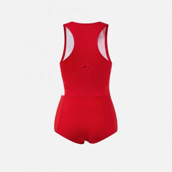 Set echipament atletism dama Joma Picasho, Rosu / Alb - imagine 3