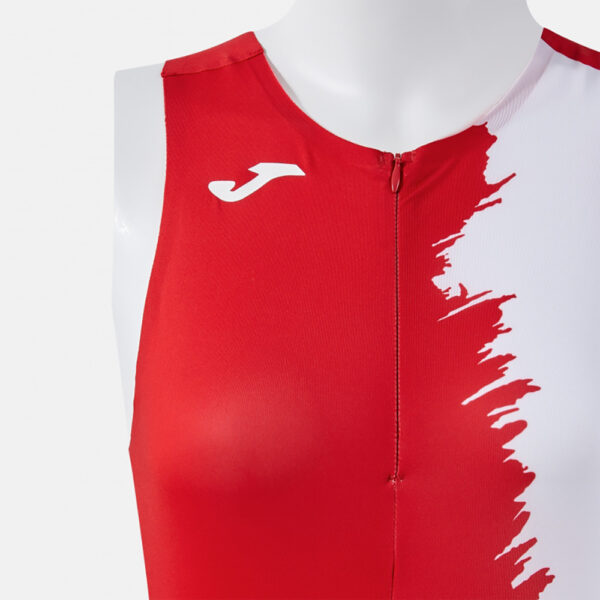 Set echipament atletism dama Joma Picasho, Rosu / Alb - imagine 4