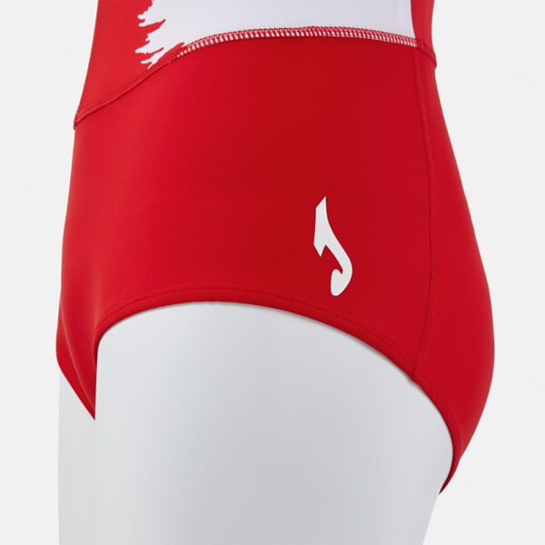 Set echipament atletism dama Joma Picasho, Rosu / Alb - imagine 5