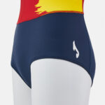 Set echipament atletism dama Joma Picasho, Rosu / Galben - imagine 5