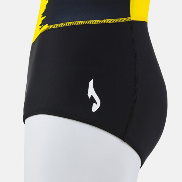 Set echipament atletism dama Joma Picasho, Galben / Negru - imagine 5