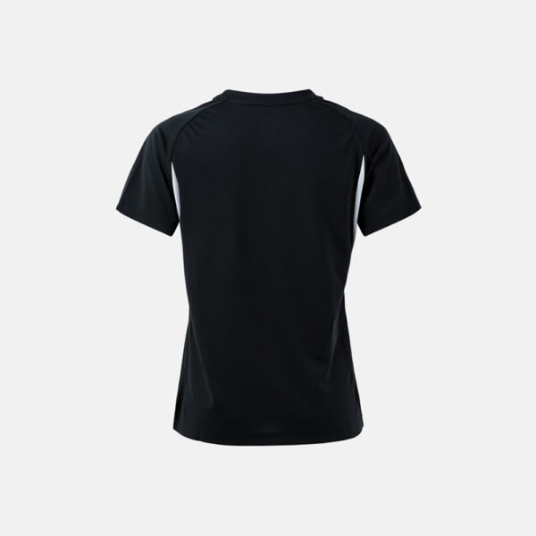 Tricou sport dama Joma Championship 20, Negru / Rosu - imagine 3