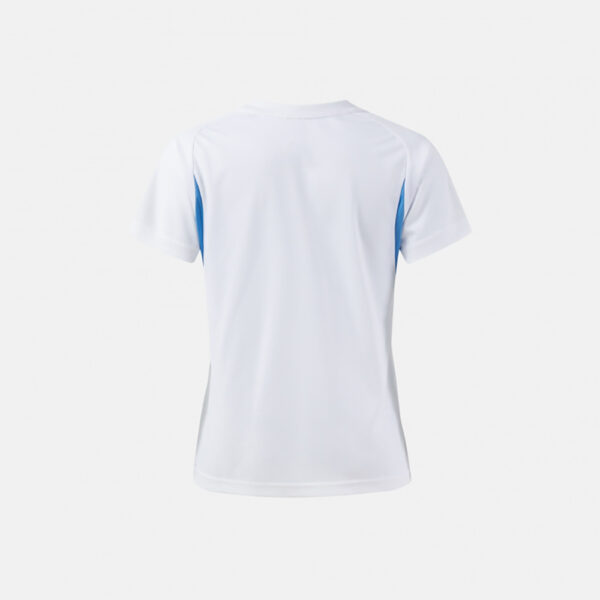 Tricou sport dama Joma Championship 20, Alb / Albastru sky - imagine 3