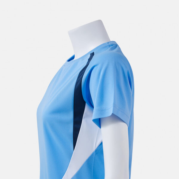 Tricou sport dama Joma Championship 20, Albastru sky / Bleumarin - imagine 5