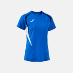 Tricou sport dama Joma Championship 20, Albastru Royal / Bleumarin - imagine 2