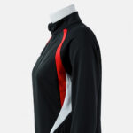 Bluza trening dama Joma Championship 20, Negru / Rosu - imagine 5