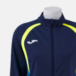 Bluza trening dama Joma Championship 20, Bleumarin / Galben Fluo - imagine 4