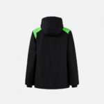 Geaca dama Joma Trivor II, Negru / Verde Fluo - imagine 2