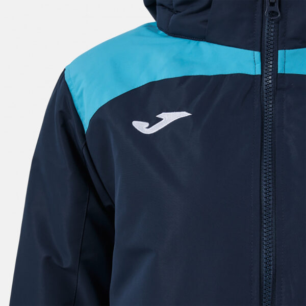 Geaca dama Joma Trivor II, Bleumarin / Turcoaz Fluo - imagine 4