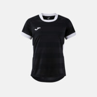 Tricou sport dama Joma Toletum VII, Negru / Alb