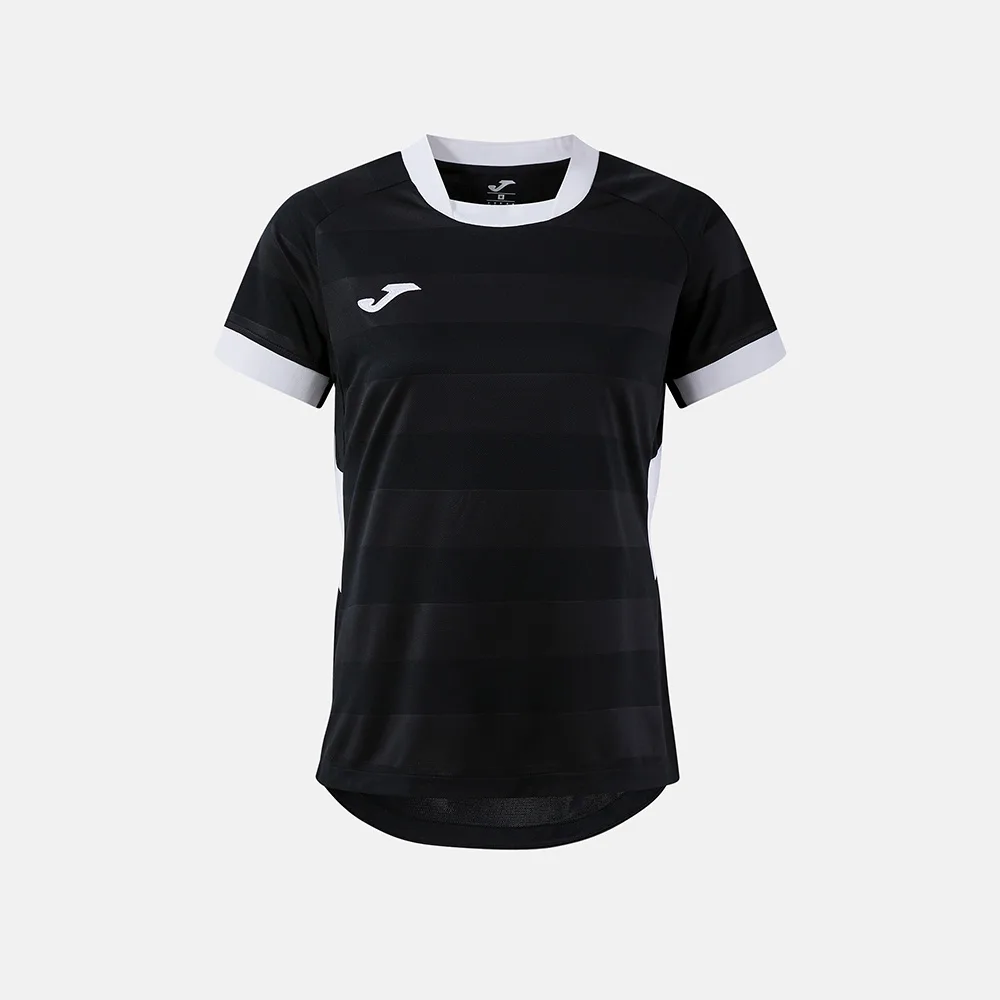 Tricou sport dama Joma Toletum VII, Negru / Alb - imagine 1