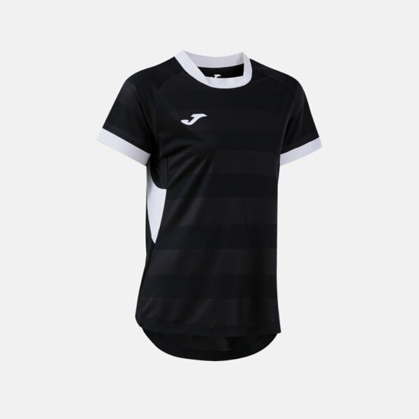 Tricou sport dama Joma Toletum VII, Negru / Alb - imagine 2