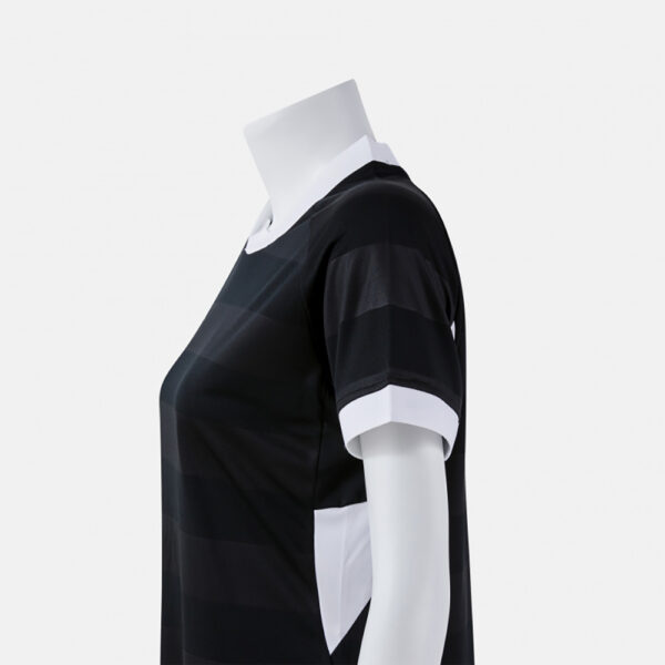 Tricou sport dama Joma Toletum VII, Negru / Alb - imagine 5