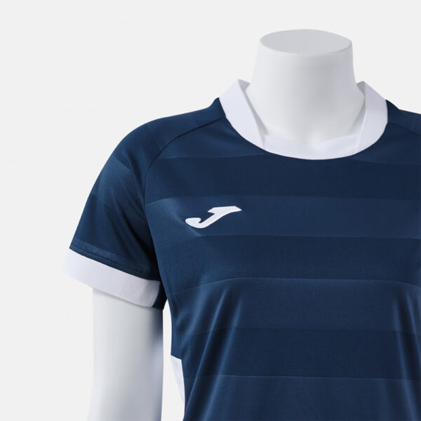 Tricou sport dama Joma Toletum VII, Bleumarin / Alb - imagine 4