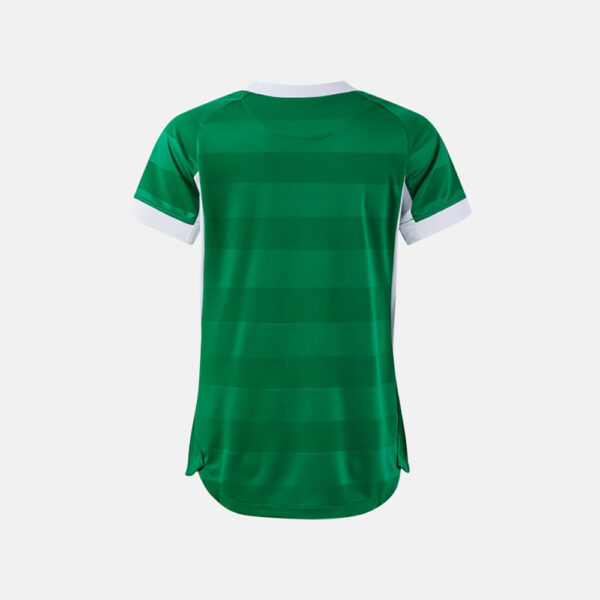 Tricou sport dama Joma Toletum VII, Verde / Alb - imagine 3
