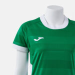 Tricou sport dama Joma Toletum VII, Verde / Alb - imagine 4