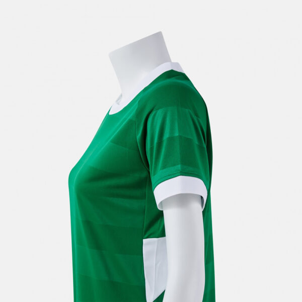 Tricou sport dama Joma Toletum VII, Verde / Alb - imagine 5