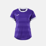 Tricou sport dama Joma Toletum VII, Mov / Alb