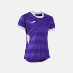 Tricou sport dama Joma Toletum VII, Mov / Alb - imagine 2