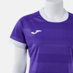 Tricou sport dama Joma Toletum VII, Mov / Alb - imagine 4