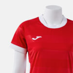 Tricou sport dama Joma Toletum VII, Rosu / Alb - imagine 4