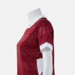 Tricou sport dama Joma Toletum VII, Visiniu / Alb - imagine 5