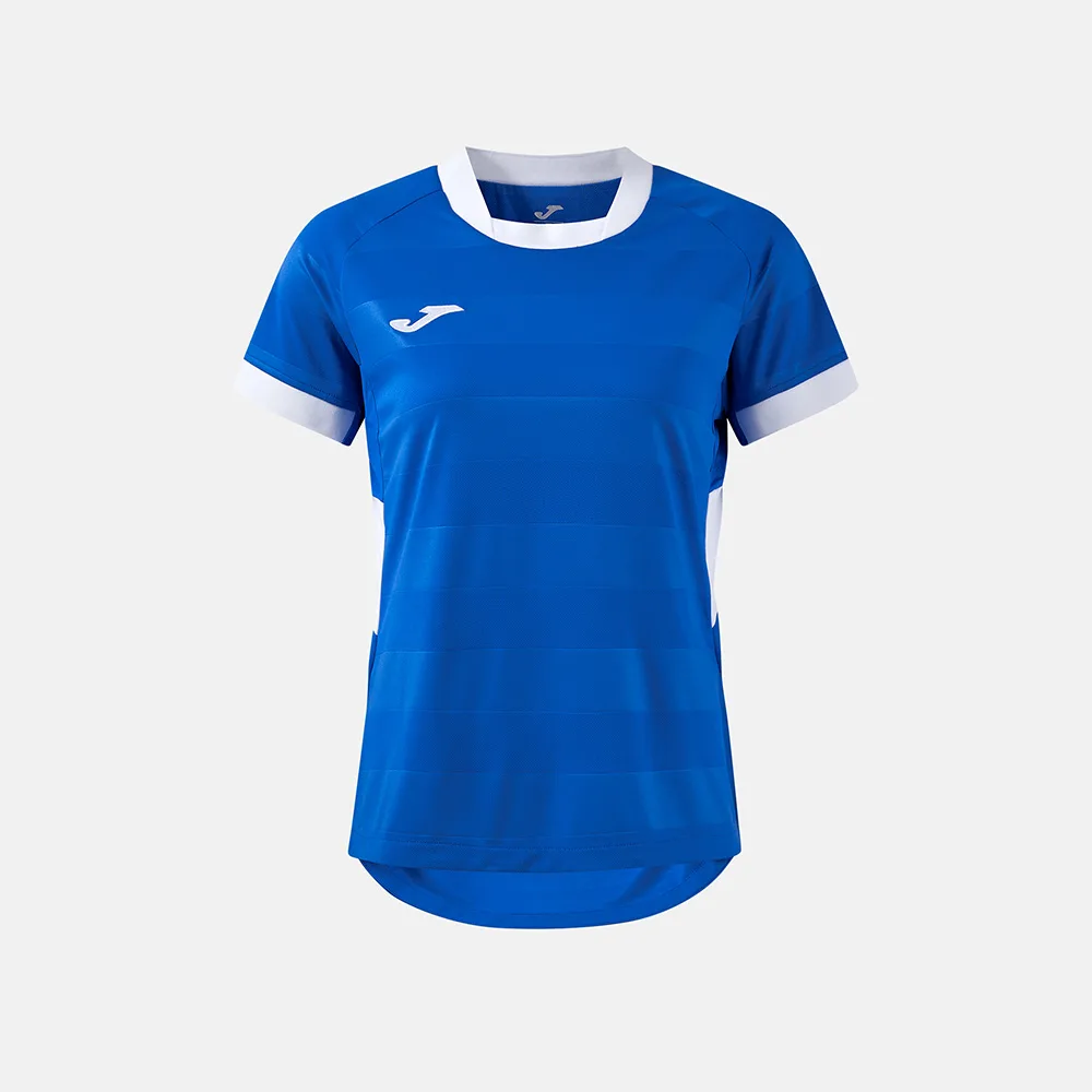 Tricou sport dama Joma Toletum VII, Albastru Royal / Alb - imagine 1