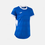 Tricou sport dama Joma Toletum VII, Albastru Royal / Alb - imagine 2