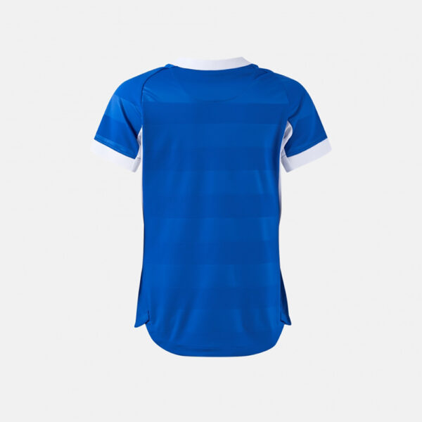 Tricou sport dama Joma Toletum VII, Albastru Royal / Alb - imagine 3