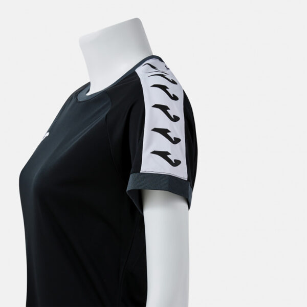 Tricou sport dama Joma Heroic, Negru / Gri inchis - imagine 5