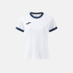 Tricou sport dama Joma Heroic, Alb / Bleumarin