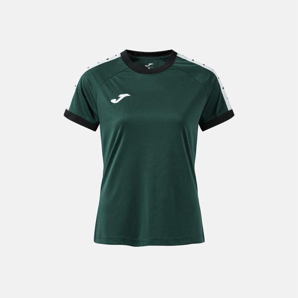 Tricou sport dama Joma Heroic, Verde / Negru - imagine 1
